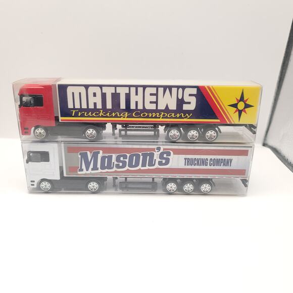 Swibco Trucking Company Toy Semi Truck Set of 10 New in package - Picture 6 of 13